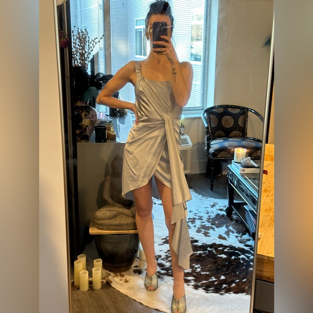 Silver Cocktail dress